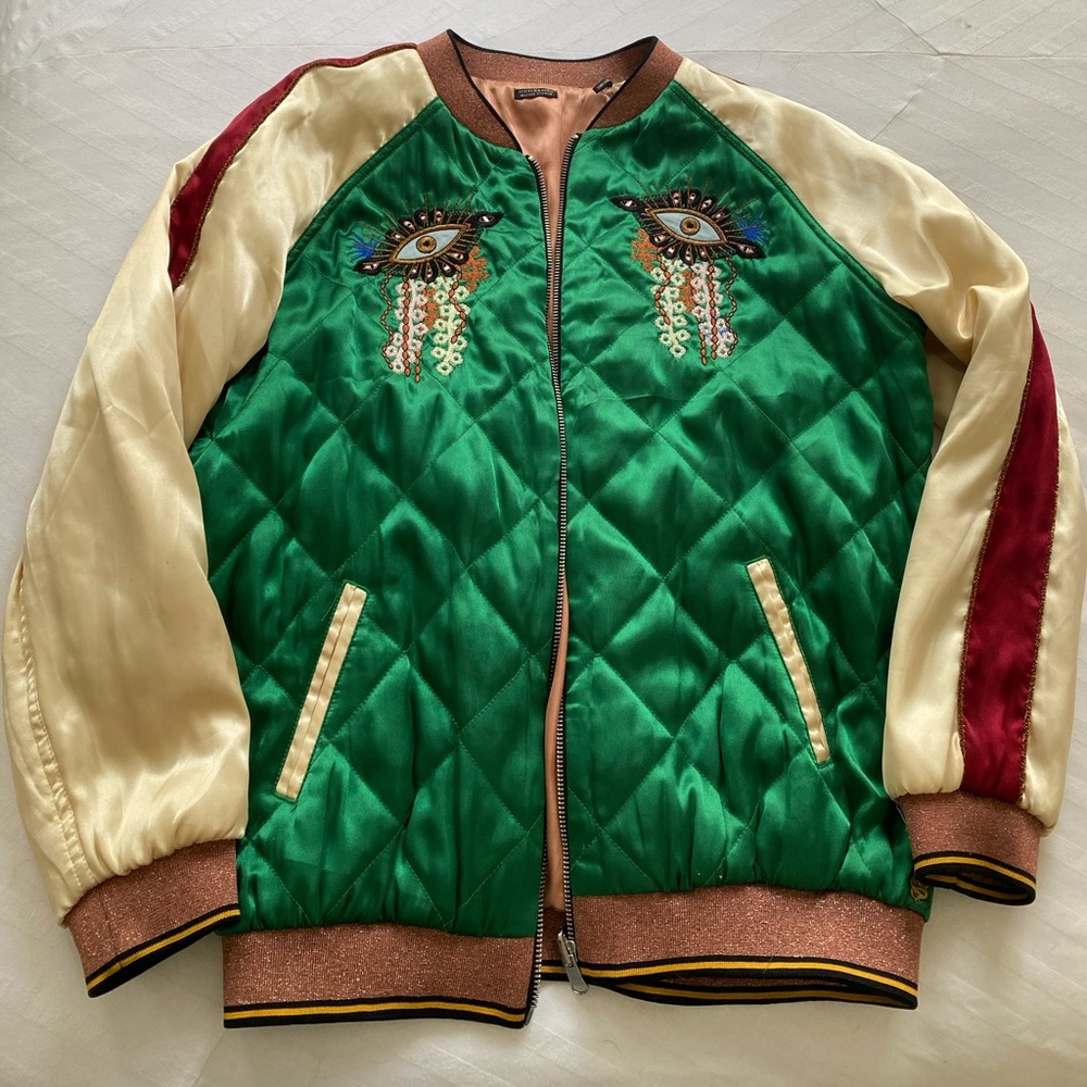 Scotch and Soda reversible bomber jacket